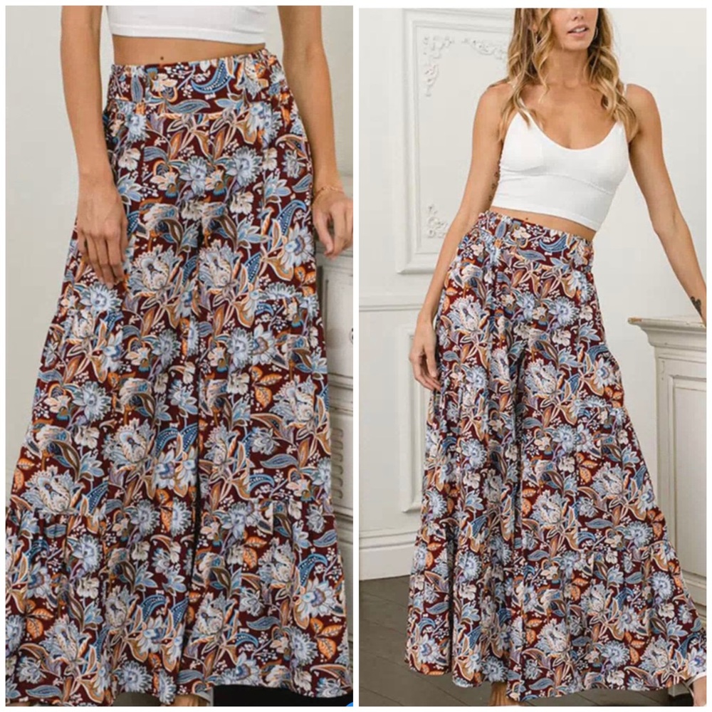 #28 FLORAL PANTS